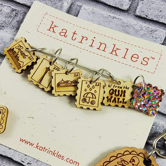Flock 2026 Seattle Stitch Markers