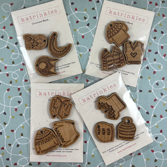 Tiny Trio Ornament Set
