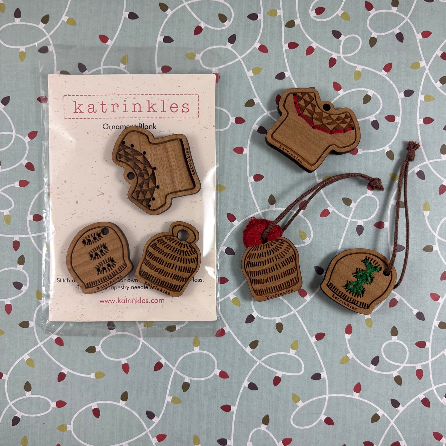 Tiny Trio Ornament Set