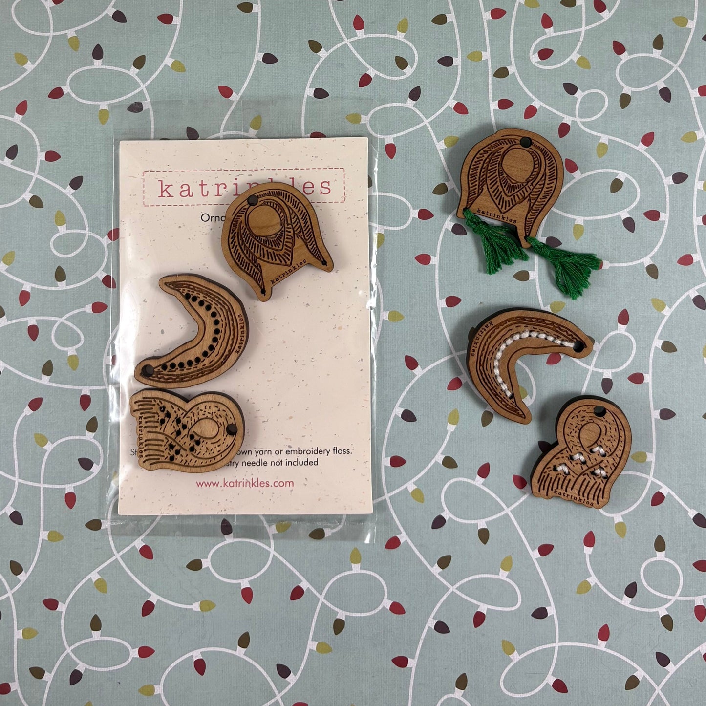 Tiny Trio Ornament Set
