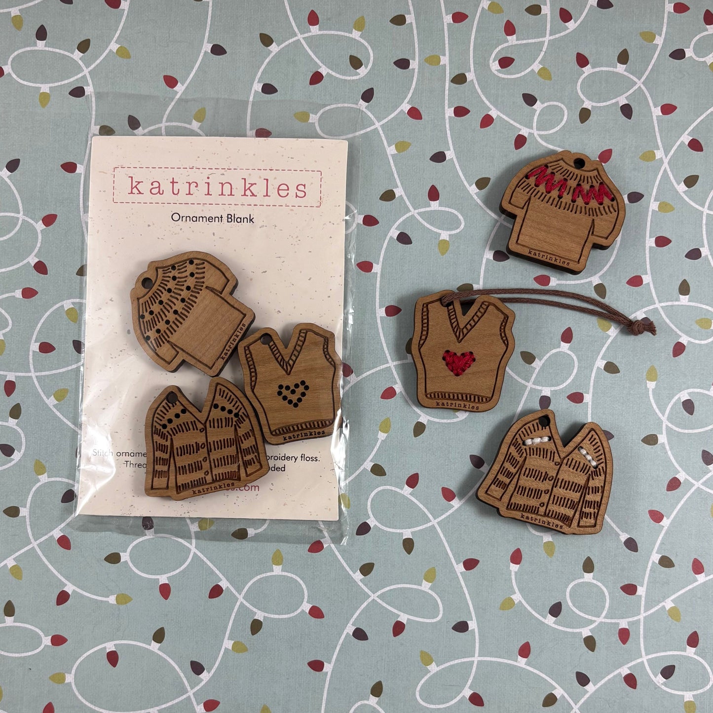 Tiny Trio Ornament Set