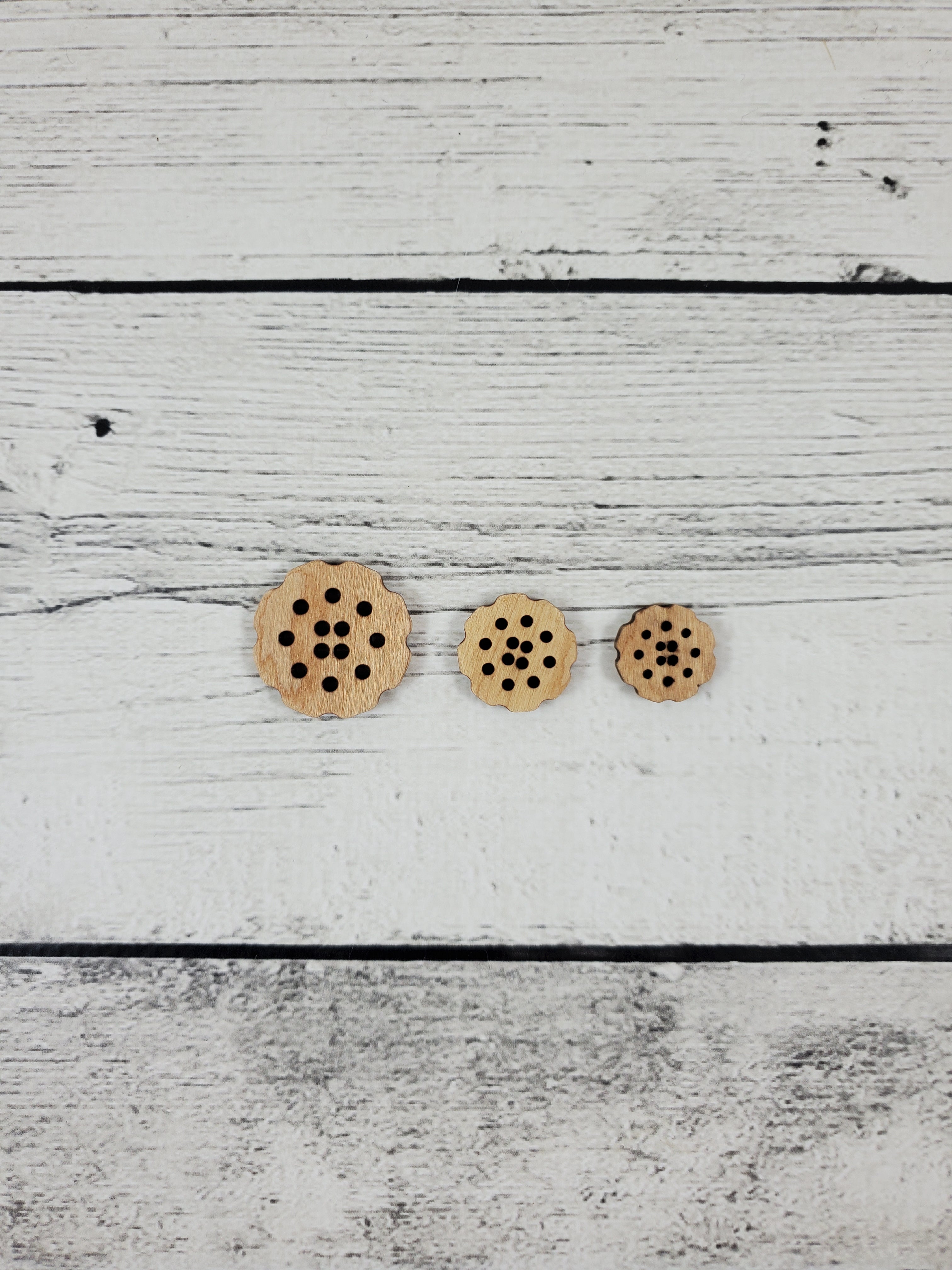 Kat Button Flower Stitchable Buttons – Katrinkles - retail