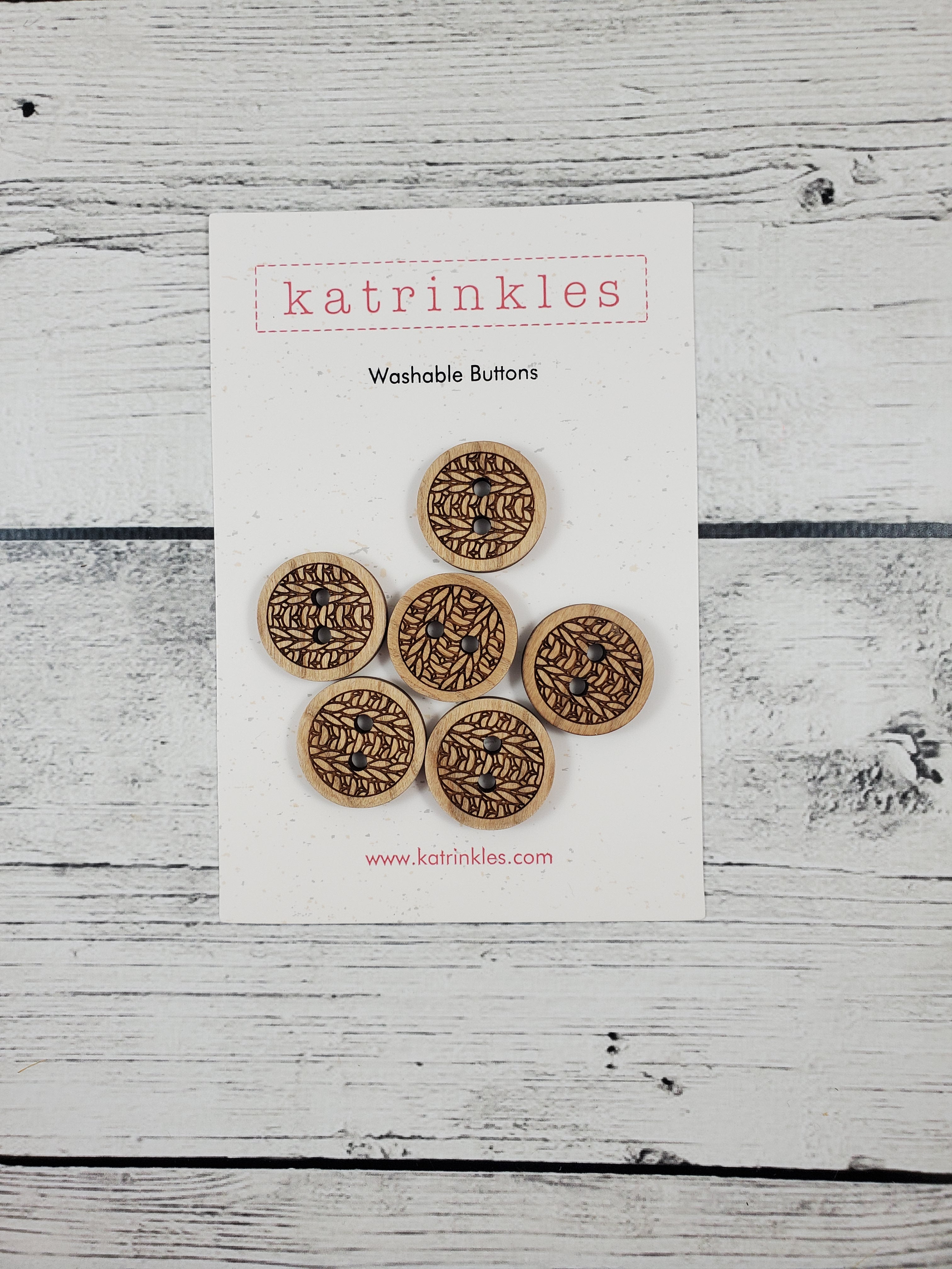 Kat Button Knit Buttons – Katrinkles - retail
