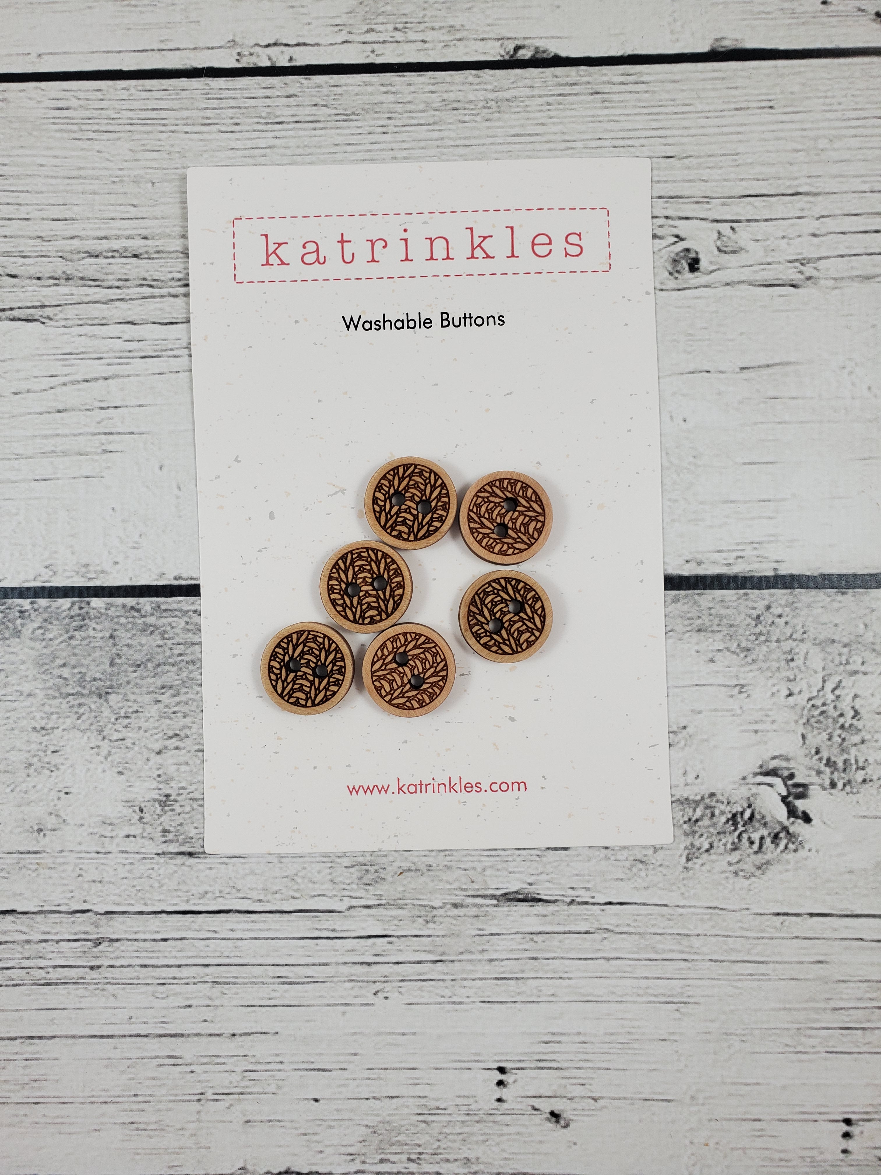Kat Button Knit Buttons – Katrinkles - retail