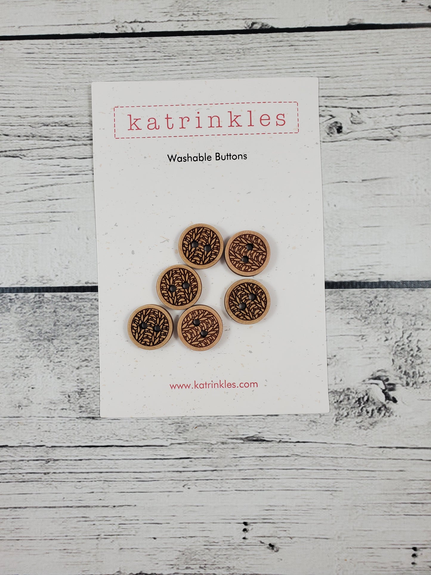 Knit Buttons
