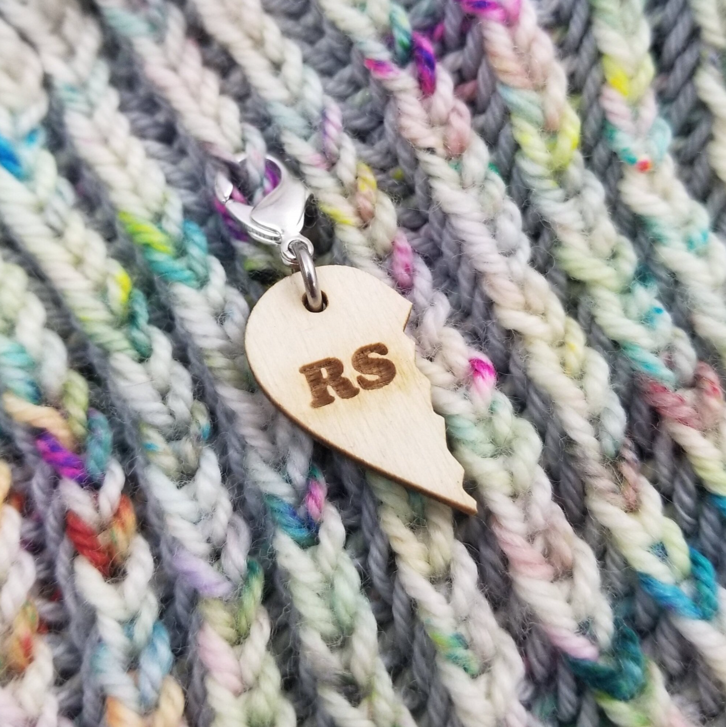 RS WS Heart Best Friend Markers på Hummerklør