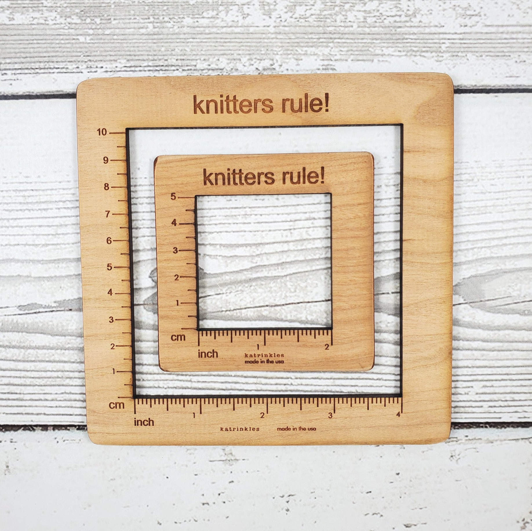 Swatch Ruler and Needle Gauge