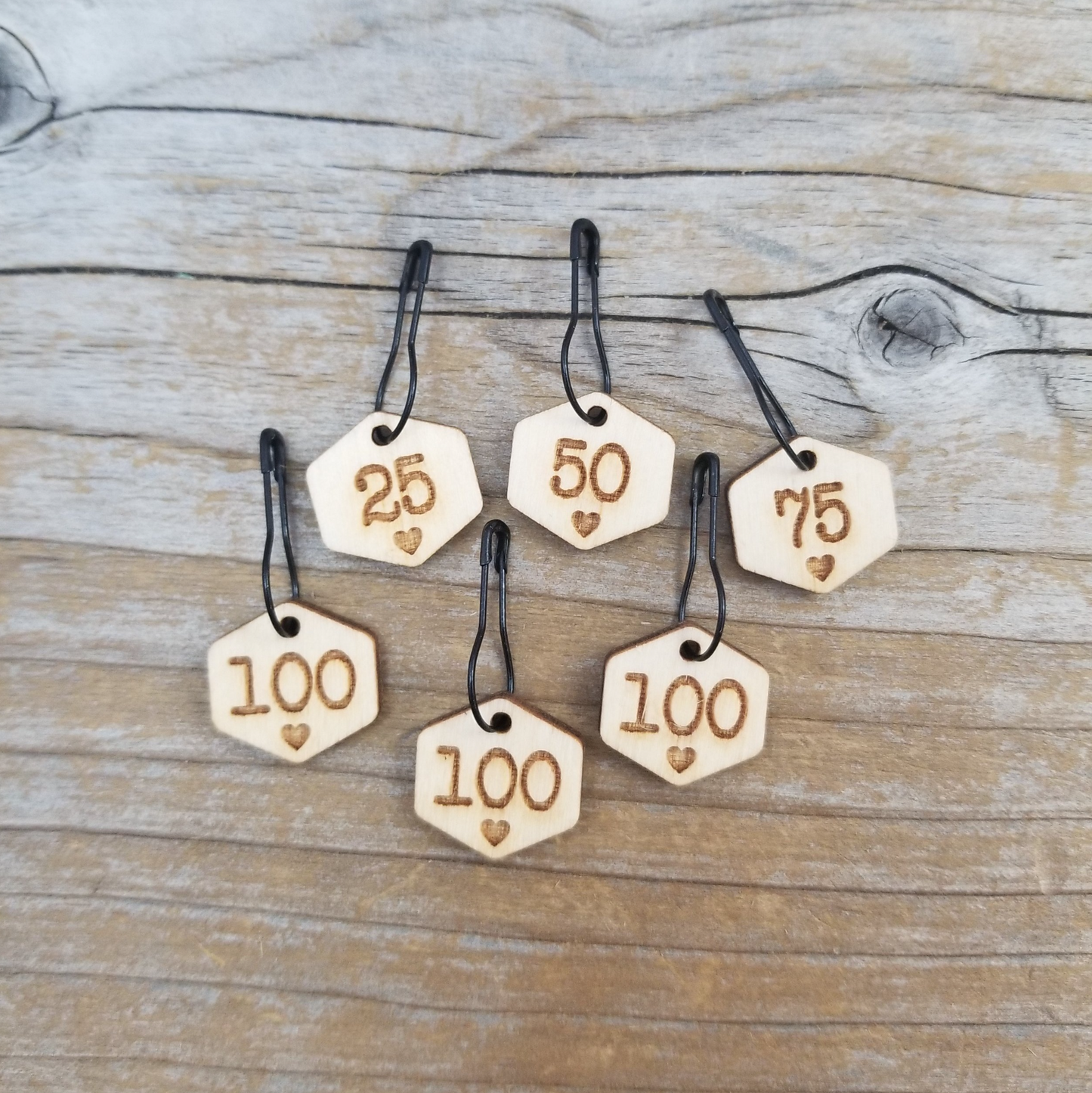 Cast On Counting Numbers Stitch Marker Set