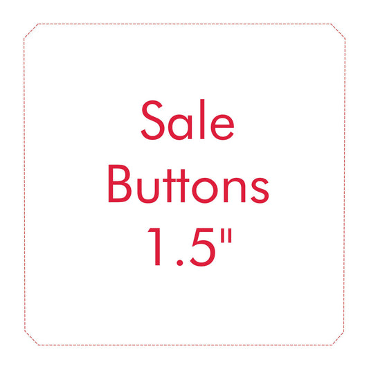 1.5 Inch Sale Buttons - Set of 6